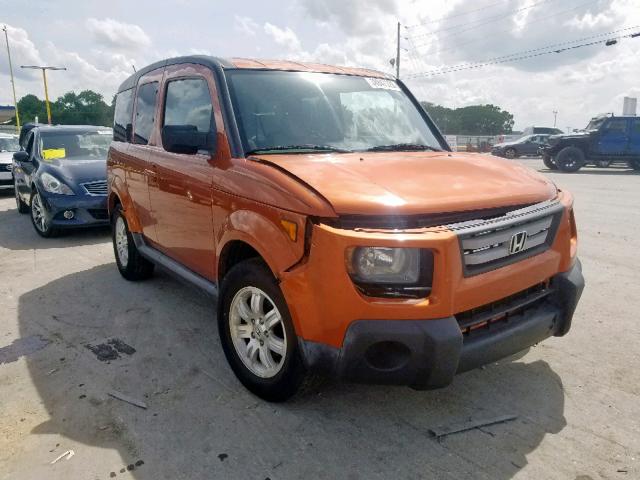 5J6YH18768L011575 - 2008 HONDA ELEMENT EX ORANGE photo 1