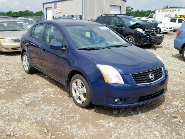 3N1AB61E58L744173 - 2008 NISSAN SENTRA 2.0 BLUE photo 1