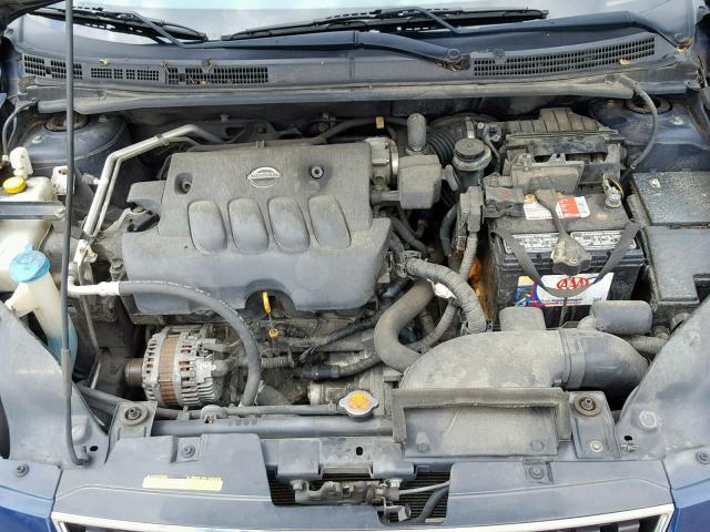 3N1AB61E58L744173 - 2008 NISSAN SENTRA 2.0 BLUE photo 7