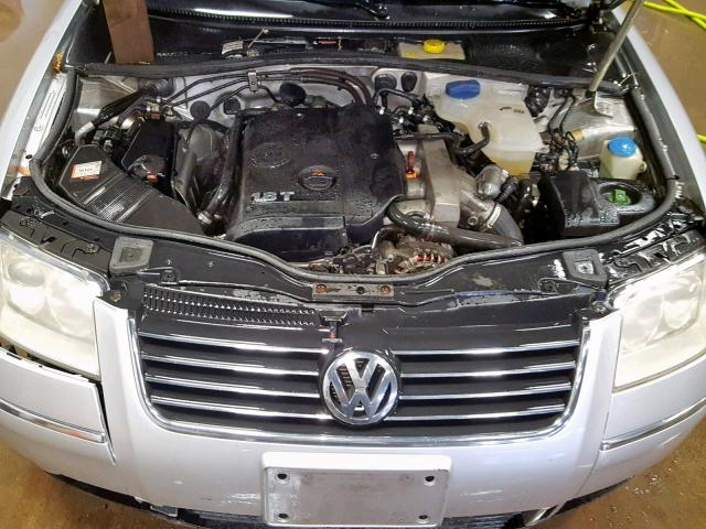 WVWPD63B04P249494 - 2004 VOLKSWAGEN PASSAT GLS SILVER photo 7