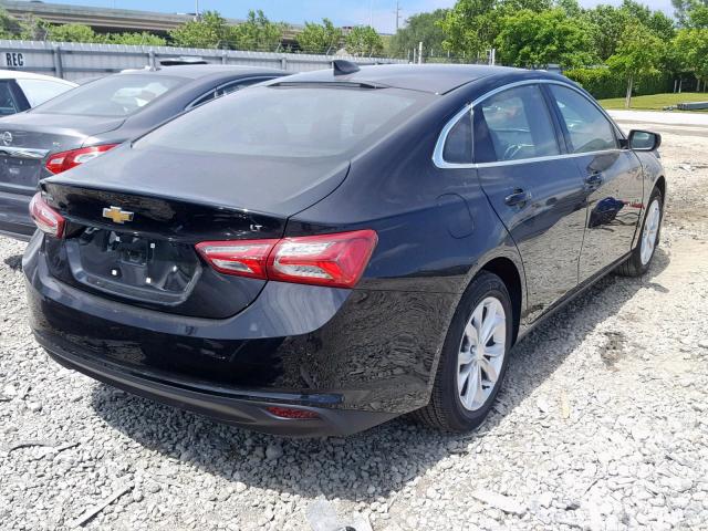 1G1ZD5ST9KF163352 - 2019 CHEVROLET MALIBU LT BLACK photo 4