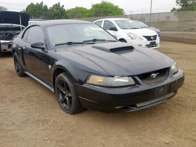 1FAFP42X34F242393 - 2004 FORD MUSTANG GT BLACK photo 1