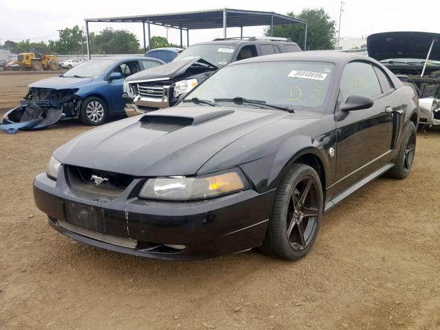 1FAFP42X34F242393 - 2004 FORD MUSTANG GT BLACK photo 2