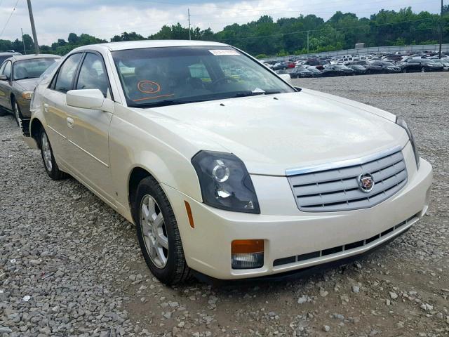 1G6DP577670122534 - 2007 CADILLAC CTS HI FEA WHITE photo 1