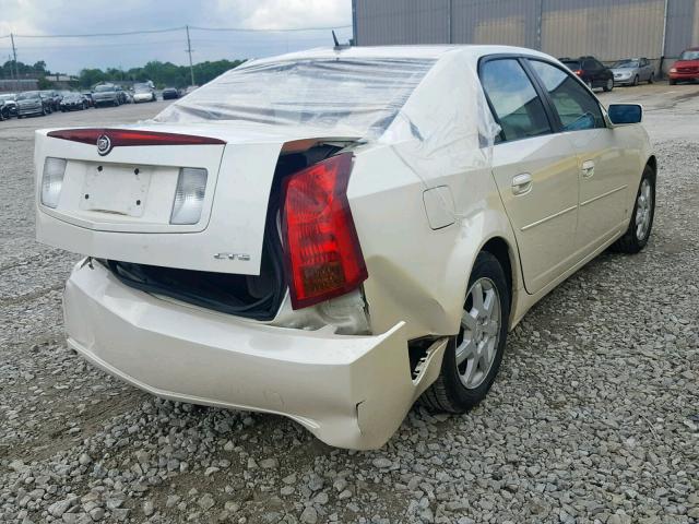 1G6DP577670122534 - 2007 CADILLAC CTS HI FEA WHITE photo 4