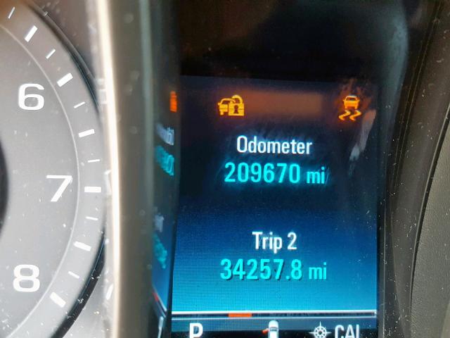 1G11H5SA0DF273712 - 2013 CHEVROLET MALIBU LTZ 灰色 照片 8