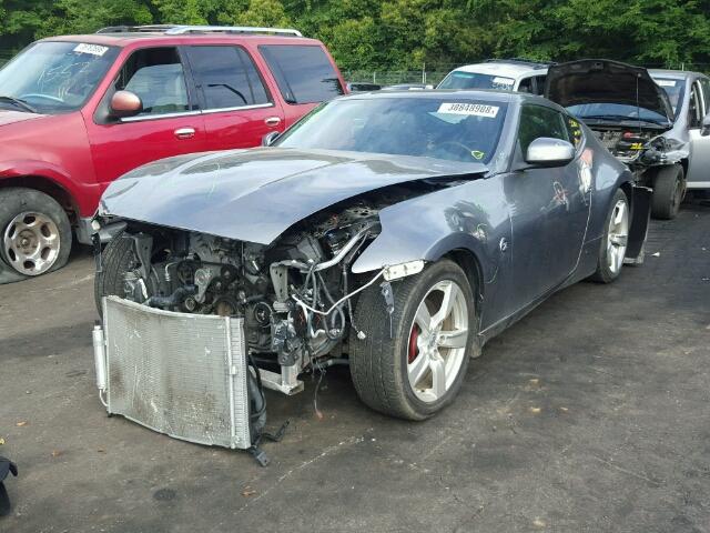 JN1AZ4EH5CM560449 - 2012 NISSAN 370Z BASE GRAY photo 2