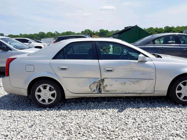 1G6DP577860148583 - 2006 CADILLAC CTS HI FEA GOLD photo 9