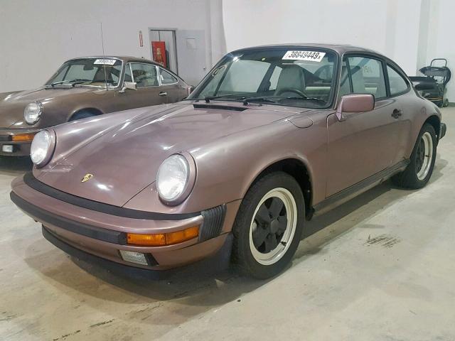 WP0AB091XJS121134 - 1988 PORSCHE 911 CARRER PINK photo 2