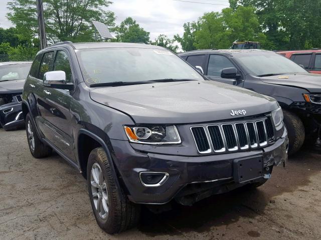 1C4RJFBG6FC922149 - 2015 JEEP GRAND CHER GRAY photo 1