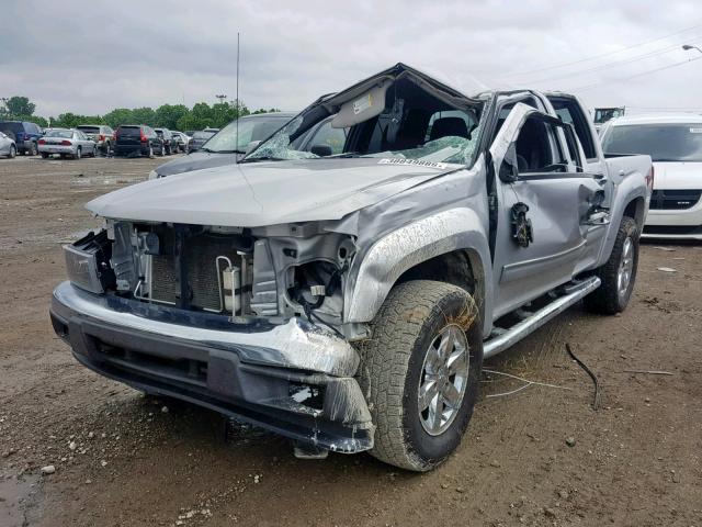 1GCHTDFE5B8122006 - 2011 CHEVROLET COLORADO L SILVER photo 2