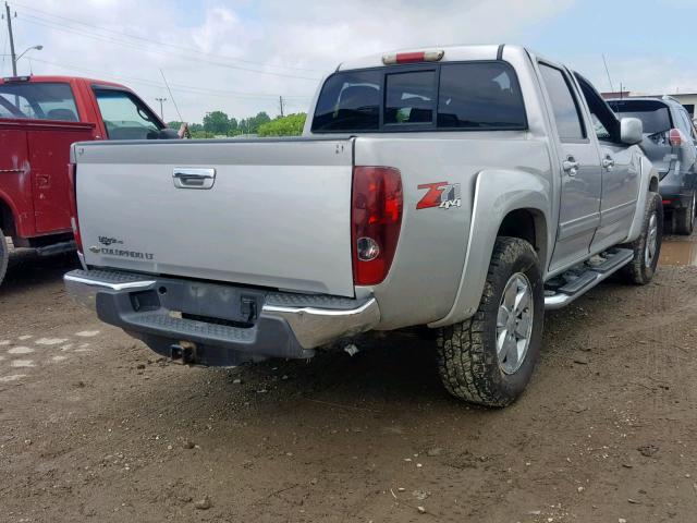 1GCHTDFE5B8122006 - 2011 CHEVROLET COLORADO L SILVER photo 4