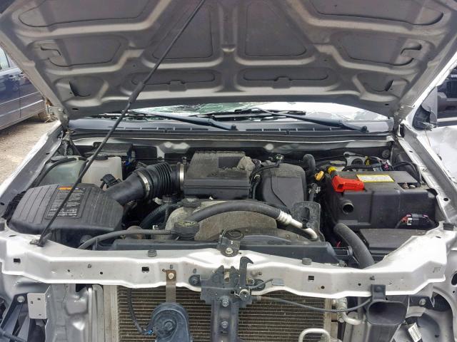1GCHTDFE5B8122006 - 2011 CHEVROLET COLORADO L SILVER photo 7