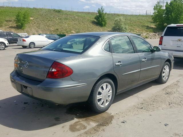 2G4WC532251314509 - 2005 BUICK LACROSSE C BROWN photo 4