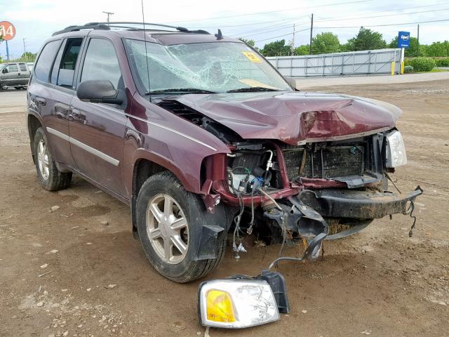 1GKDT13S672257551 - 2007 GMC ENVOY BURGUNDY photo 1