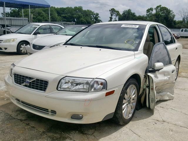 YV1TS592161444218 - 2006 VOLVO S80 2.5T WHITE photo 2