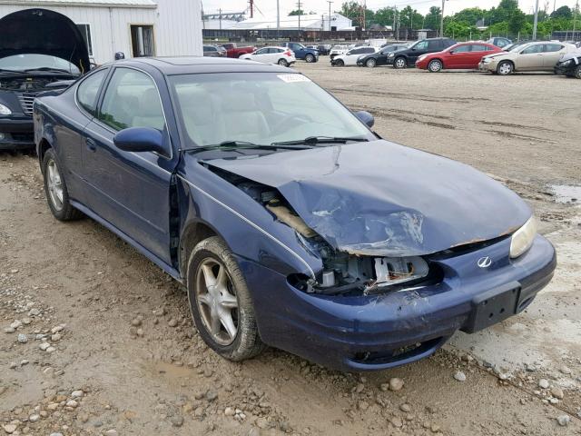 1G3NF12E31C131670 - 2001 OLDSMOBILE ALERO GLS BLUE photo 1