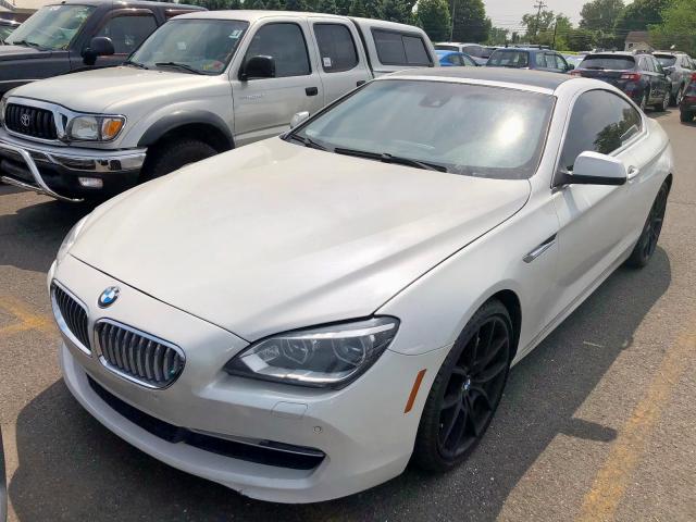 WBALX3C55CC528523 - 2012 BMW 650 I WHITE photo 1