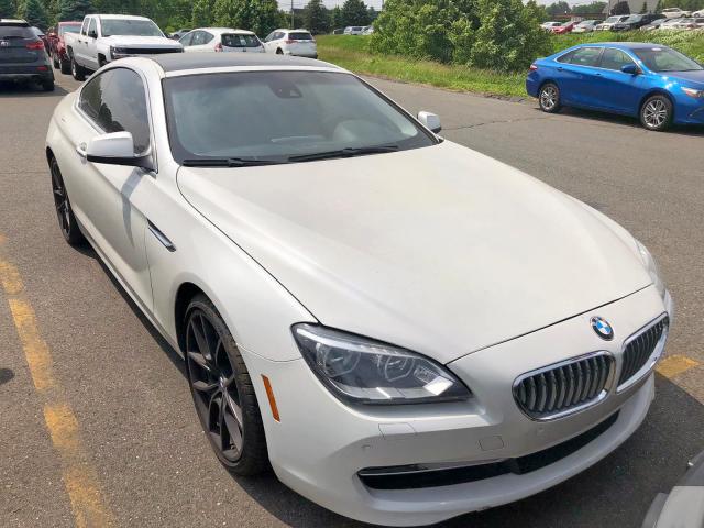 WBALX3C55CC528523 - 2012 BMW 650 I WHITE photo 2