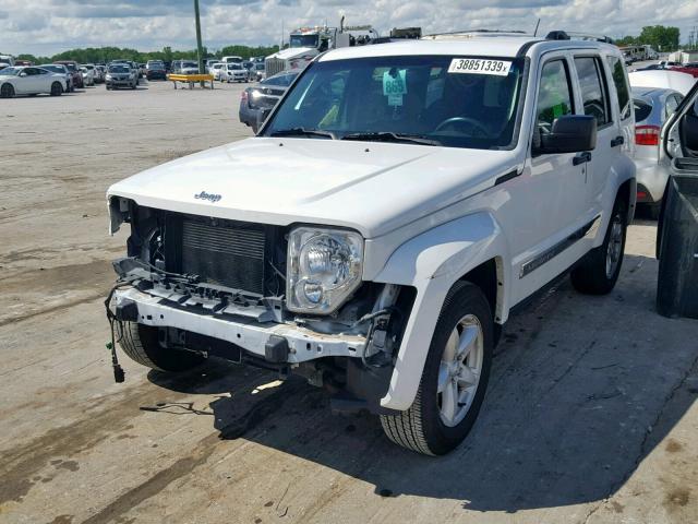 1C4PJLCK8CW144598 - 2012 JEEP LIBERTY LI WHITE photo 2