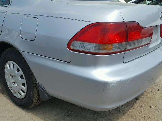 1HGCF86622A135873 - 2002 HONDA ACCORD VAL SILVER photo 9