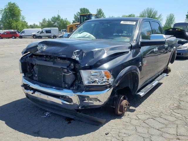 3D7UT2CL2AG132061 - 2010 DODGE RAM 2500 BLACK photo 2