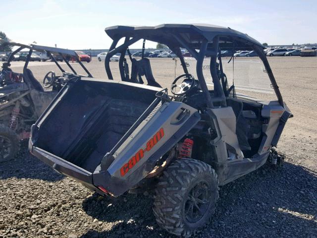 3JBKKAP28FJ003397 - 2015 CAN-AM COMMANDER BLUE photo 4