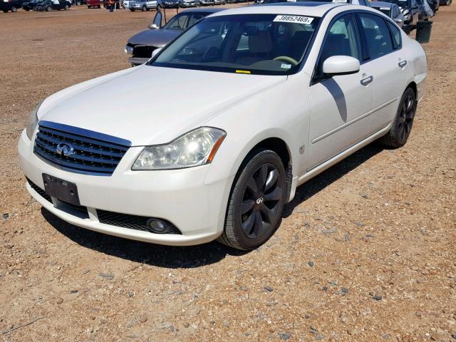 JNKAY01F57M451880 - 2007 INFINITI M35 BASE WHITE photo 2