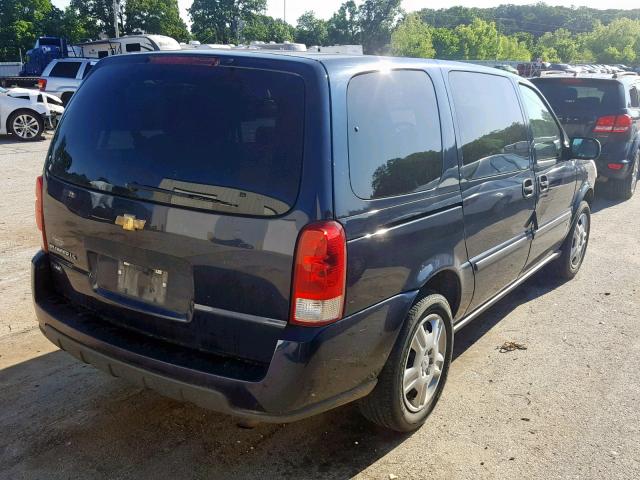 1GNDV23W07D184395 - 2007 CHEVROLET UPLANDER L 蓝色 照片 4