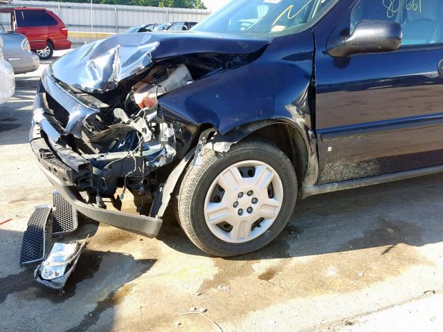 1GNDV23W07D184395 - 2007 CHEVROLET UPLANDER L 蓝色 照片 9
