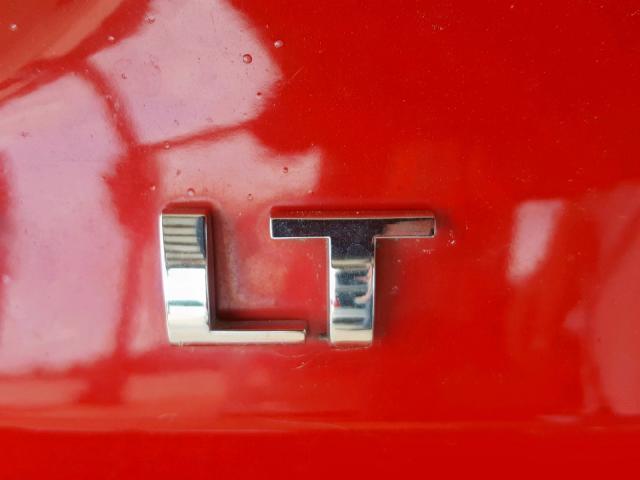 1G1AT18H997122588 - 2009 CHEVROLET COBALT LT RED photo 9