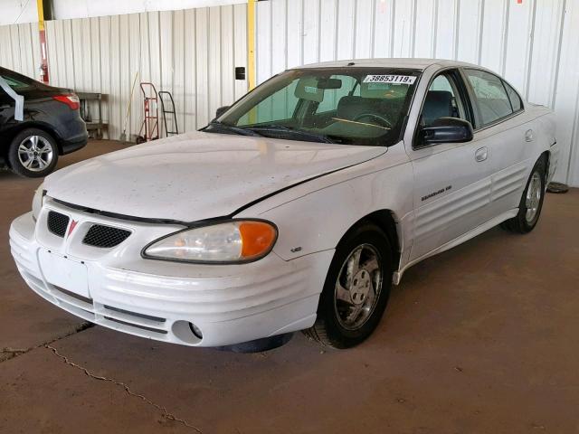 1G2NF52E6YM775129 - 2000 PONTIAC GRAND AM S WHITE photo 2