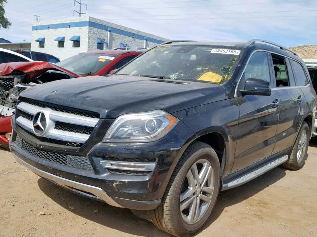 4JGDF6EE6GA711225 - 2016 MERCEDES-BENZ GL 450 4MA BLACK photo 2