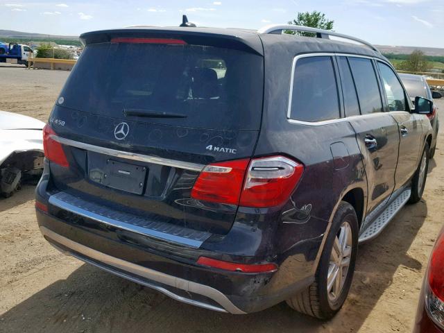 4JGDF6EE6GA711225 - 2016 MERCEDES-BENZ GL 450 4MA BLACK photo 4