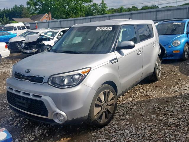 KNDJX3A57E7738145 - 2014 KIA SOUL ! Gümüş foto 2