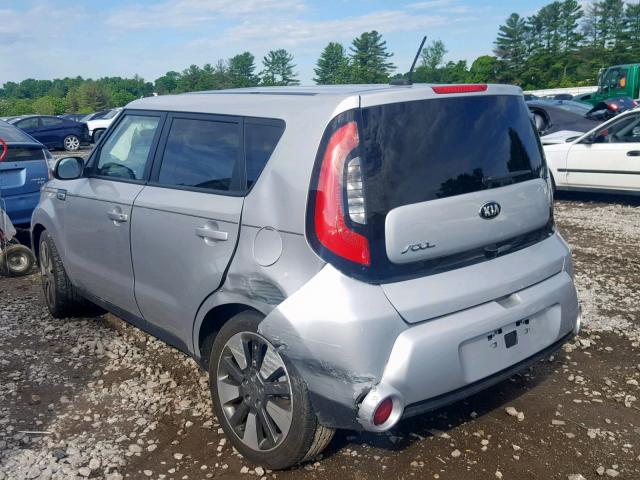 KNDJX3A57E7738145 - 2014 KIA SOUL ! Gümüş foto 3