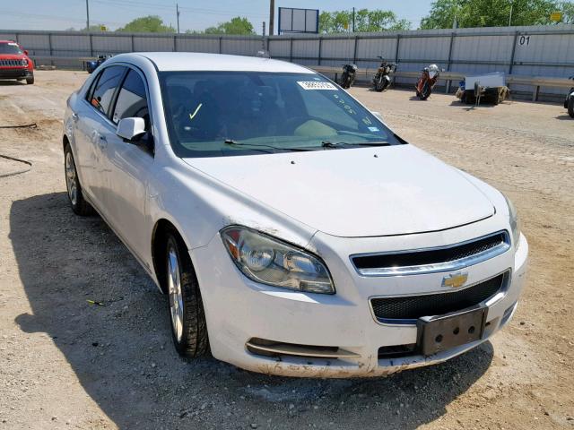 1G1ZH57B19F177938 - 2009 CHEVROLET MALIBU 1LT WHITE photo 1