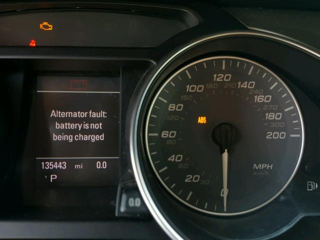 WAUVGAFH4AN025053 - 2010 AUDI S5 PRESTIG BLACK photo 8