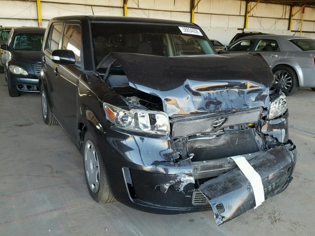 JTLKE50E891084423 - 2009 TOYOTA SCION XB შავი ფოტო 1