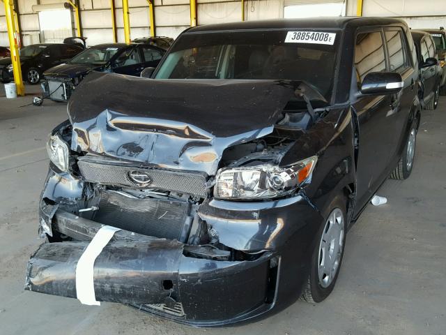 JTLKE50E891084423 - 2009 TOYOTA SCION XB შავი ფოტო 2