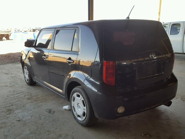 JTLKE50E891084423 - 2009 TOYOTA SCION XB შავი ფოტო 3