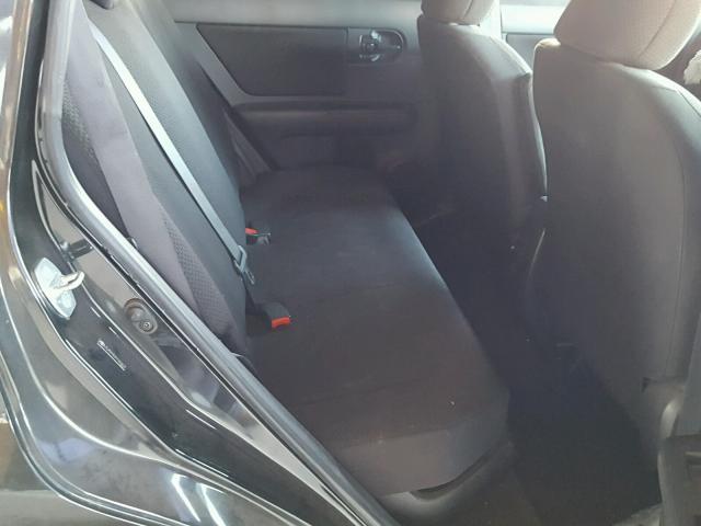 JTLKE50E891084423 - 2009 TOYOTA SCION XB შავი ფოტო 6