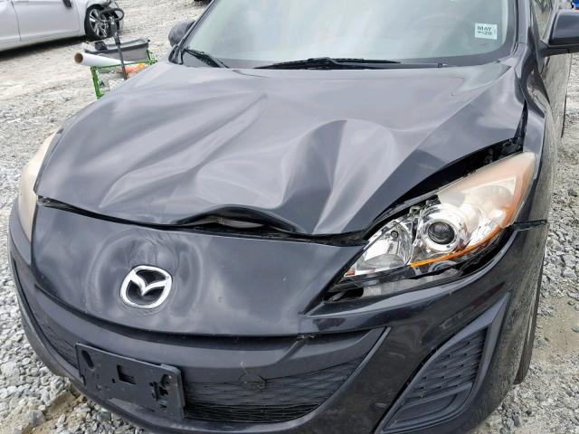 JM1BL1VF0B1481819 - 2011 MAZDA 3 I BLACK photo 9