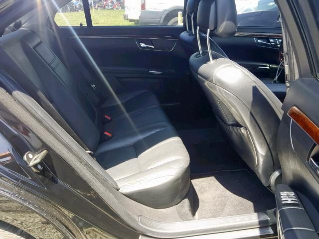 WDDNG71X28A155148 - 2008 MERCEDES-BENZ S 550 BLACK photo 6