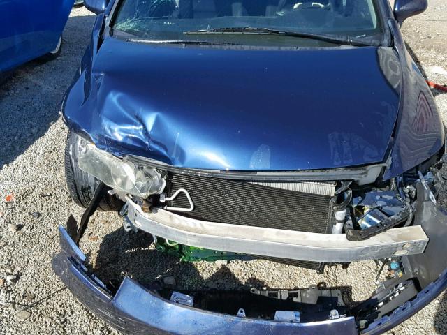 2HGFA16669H505771 - 2009 HONDA CIVIC LX-S ლურჯი ფოტო 7