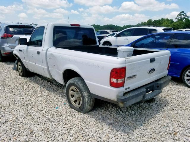 1FTKR1ADXBPA42322 - 2011 FORD RANGER WHITE photo 3