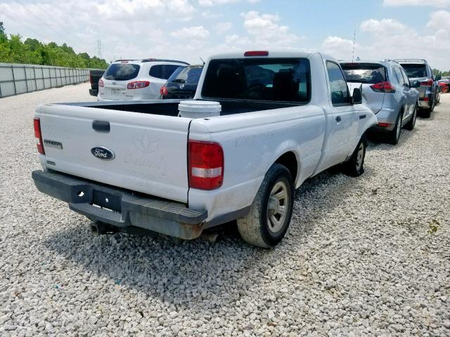 1FTKR1ADXBPA42322 - 2011 FORD RANGER WHITE photo 4