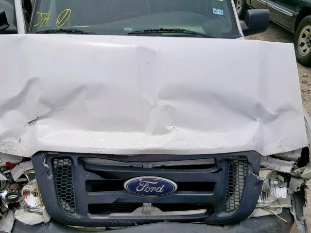 1FTKR1ADXBPA42322 - 2011 FORD RANGER WHITE photo 7