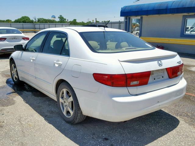 JHMCN36435C005966 - 2005 HONDA ACCORD HYB WHITE photo 3