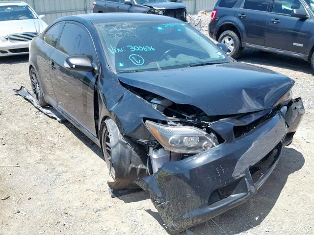 JTKDE167590300636 - 2009 TOYOTA SCION TC BLACK photo 1
